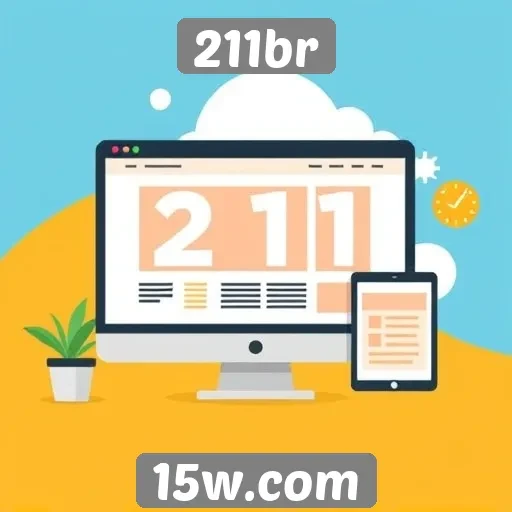 Avaliação dos gráficos e design do site 211br