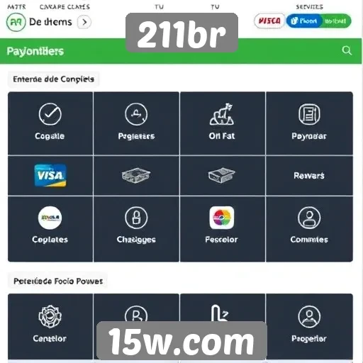 Exploração dos métodos de pagamento no 211br